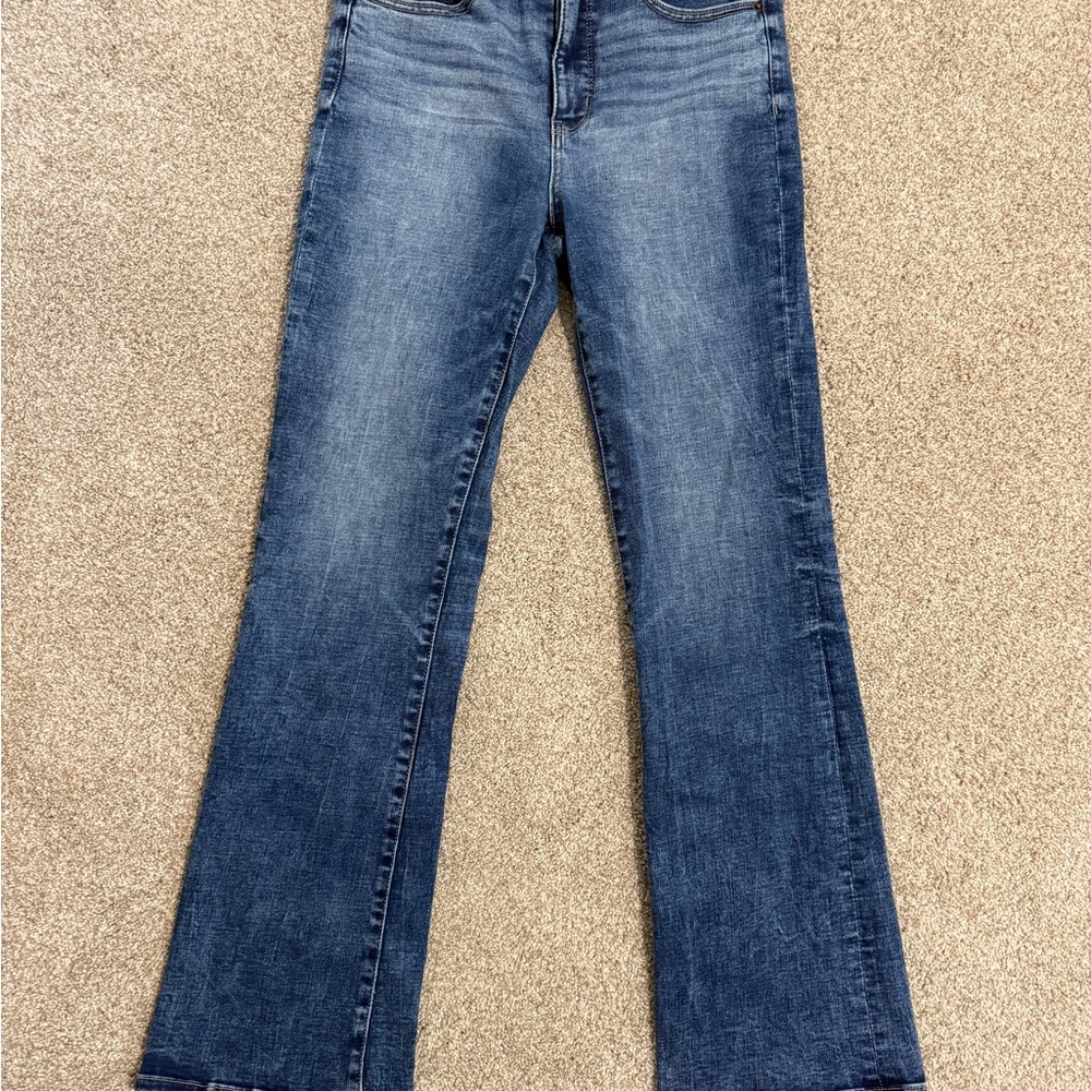 Parker Dark Blue Flare Jeans